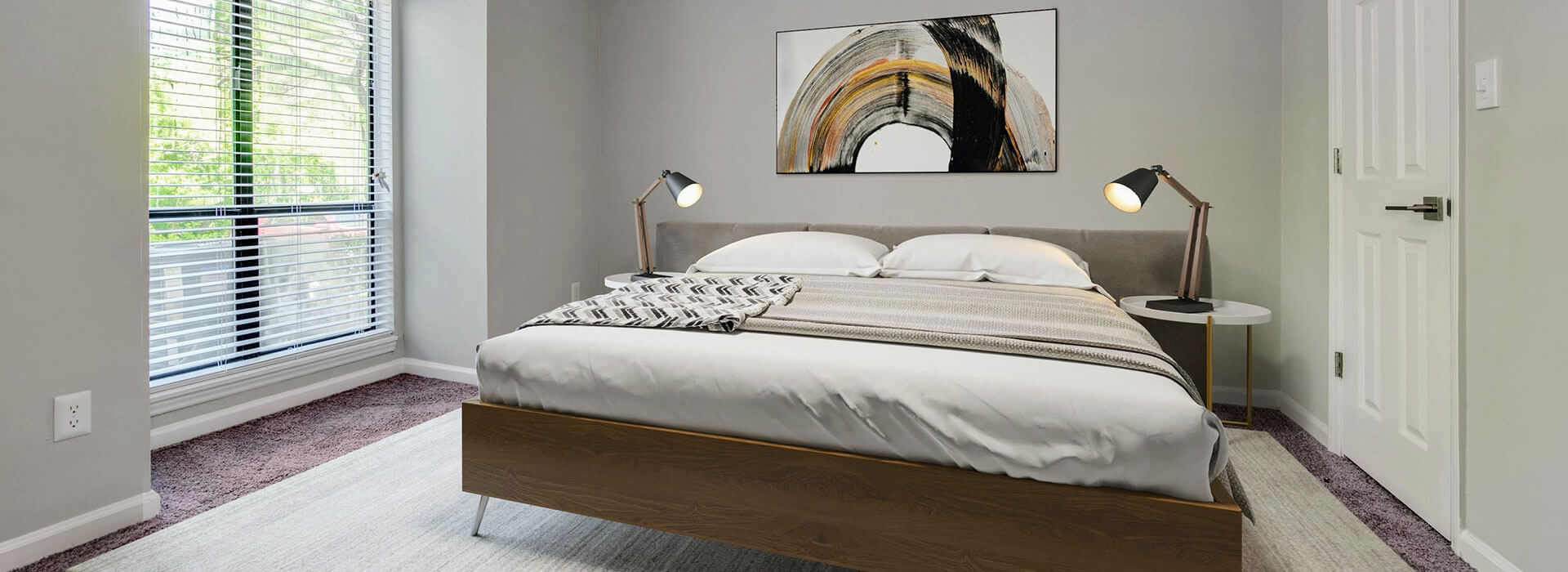 Charlotte NC Apartment Bedroom